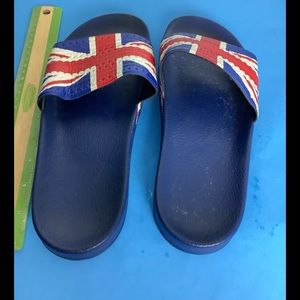 British !Make An Offer! Flag Mens Slide
